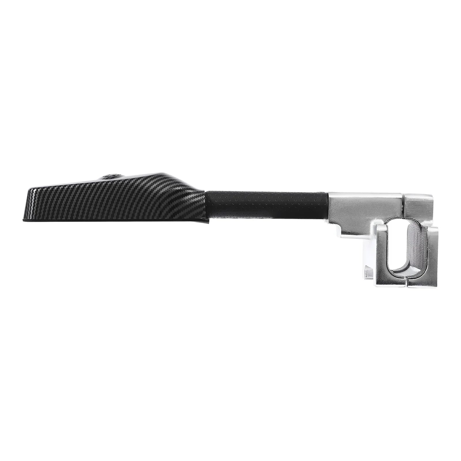 Heavy Duty Steering Wheel Lock with Alarm – Anti-Theft Car Security Device with Escape Tool
