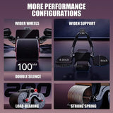 AB Roller Wheel Automatic Rebound Abdominal Muscle Training Push-up Abdominal Roll Elbow Flat Plate Home Fitness Exercise